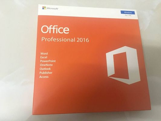 Windows Microsoft Office 2016 Home And Business Retail Packaging