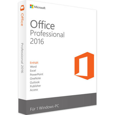 Ursprünglicher verpackender Kleinfachmann Microsoft Offices 2016