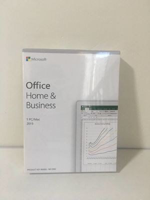 DVD/Haus und Geschäft Karten-Verpackungs-Microsoft Offices 2019