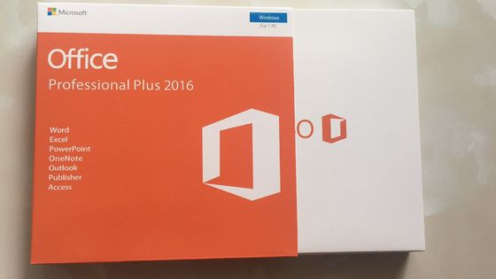 On-line-Aktivierung 1pc Microsoft Office 2016 Pro plus DVD-Karte